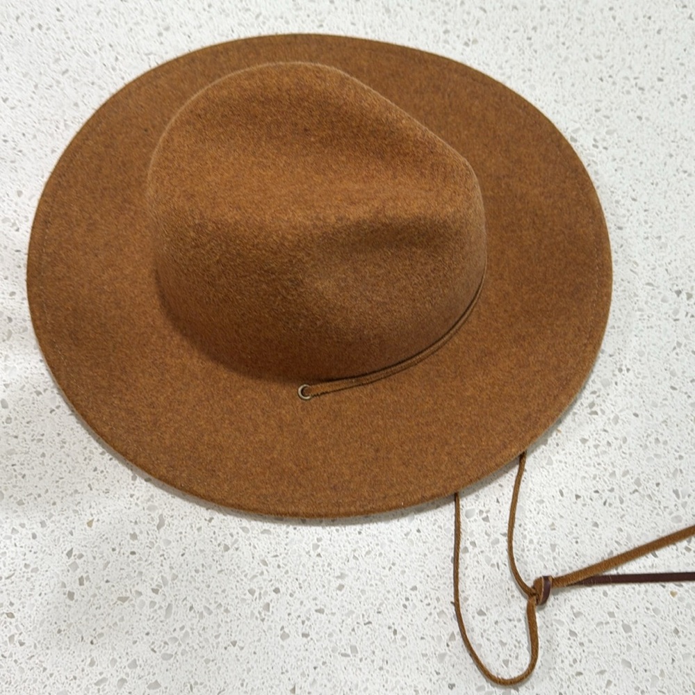 Brixton Women’s Brown Wool Hat, size: XS - Picture 2 of 8